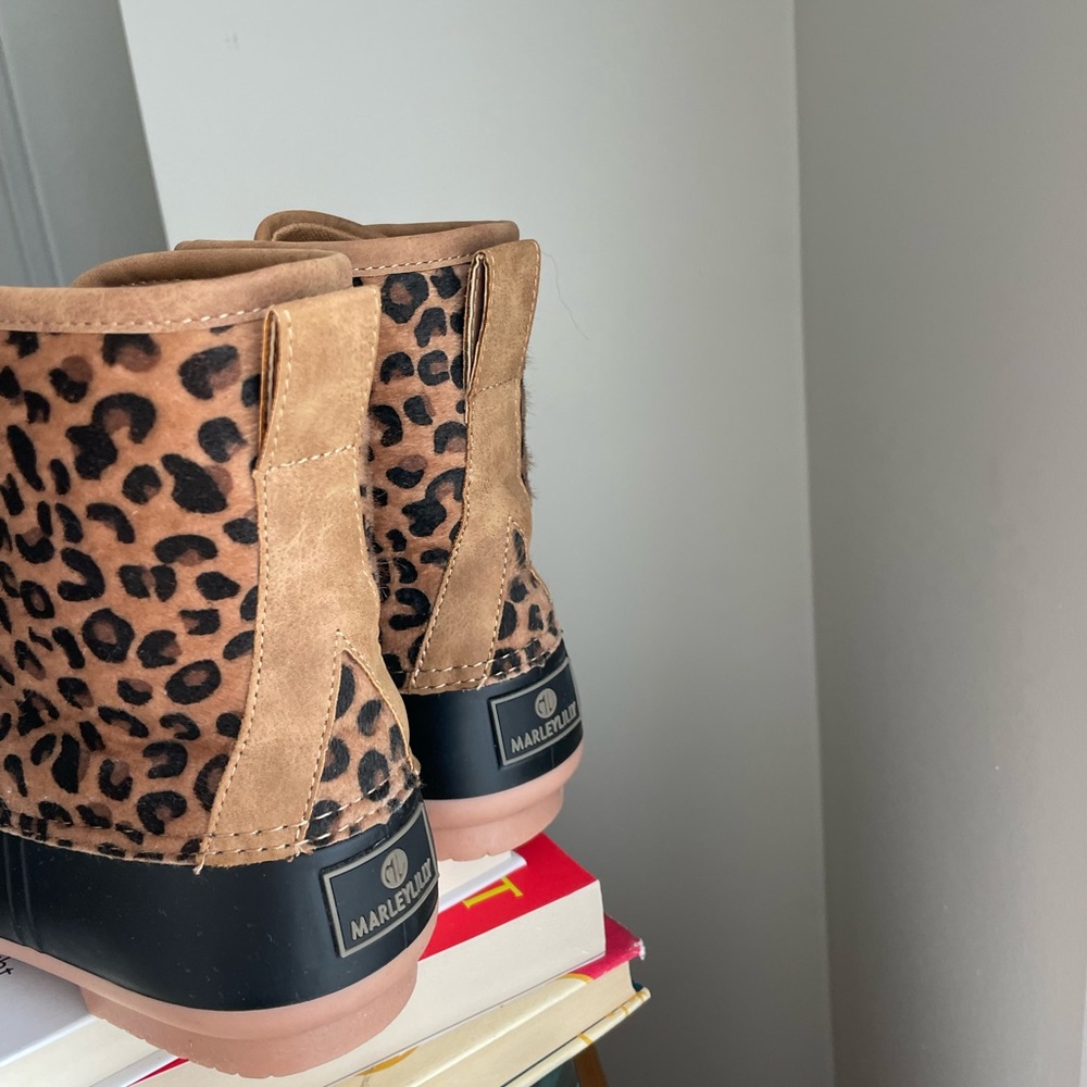 Leopard Print Booties! - Picture 3 of 3